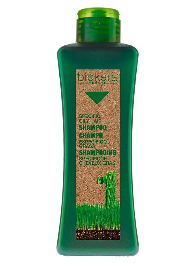 SALERM BIOKERA NATURA SHAMPOO ESPECIFICO GRASA 300ML