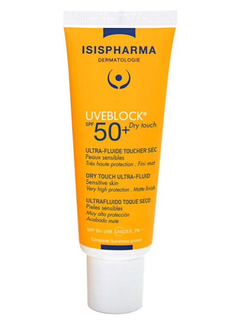 ISISPHARMA UVEBLOCK FPS 50+ TOQUE SECO PARA PIELES MIXTAS A GRASAS 40ML