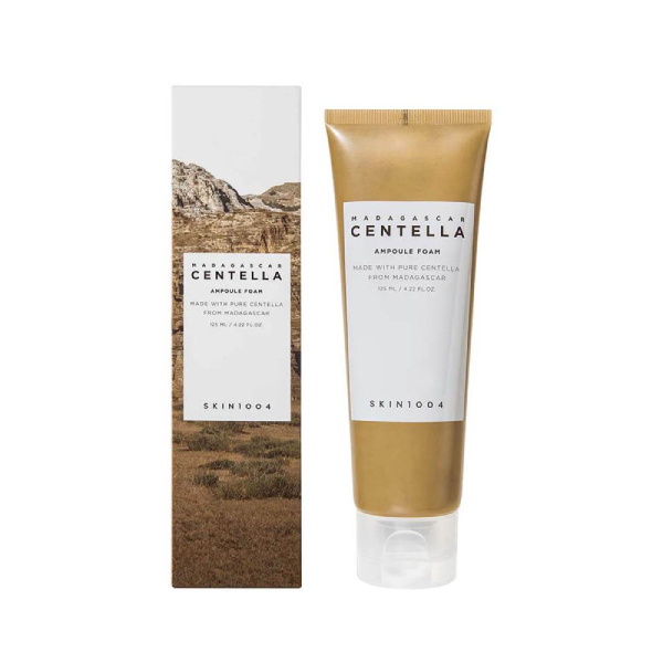 SKIN1004 MADAGSCAR CENTELLA LIMPIADOR CALMANTE AMPOULE FOAM 125ML - Imagen 2