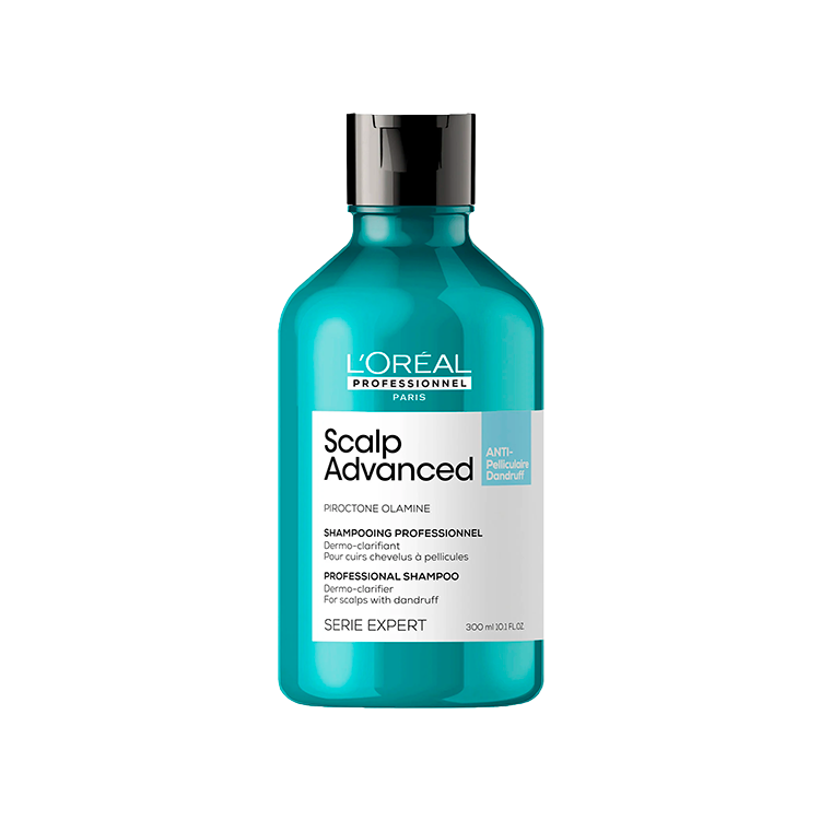 LOREAL PROFESSIONNEL EXPERT SCALP ADVANCED CHAMPÚ ANTICASPA 300ML
