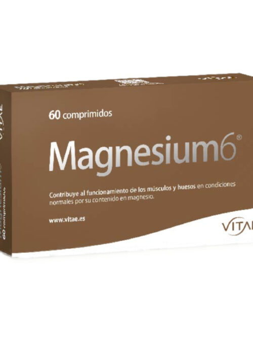 VITAE MAGNESIUM6 SEIS SALES DE MAGNESIO 60 COMPRIMIDOS