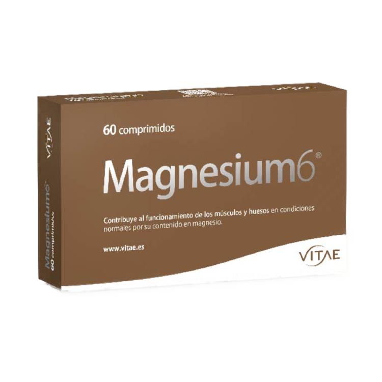 VITAE MAGNESIUM6 SEIS SALES DE MAGNESIO 60 COMPRIMIDOS
