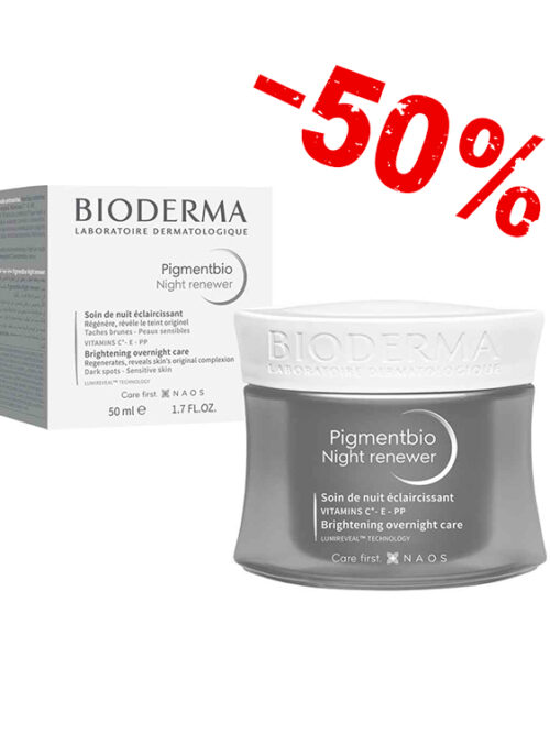 BIODERMA PIGMENTBIO NIGTH RENEWER 50ML
