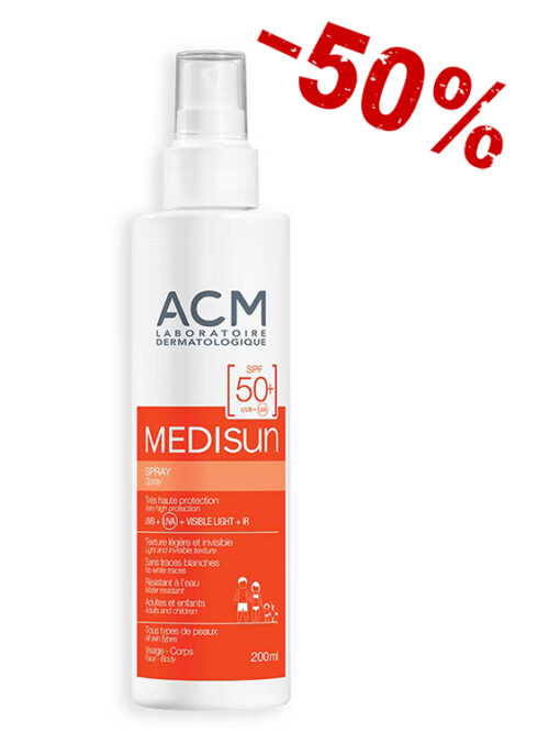 ACM LABORATOIRE MEDISUN PROTECTOR SOLAR EN SPRAY FPS 50+ 200ML