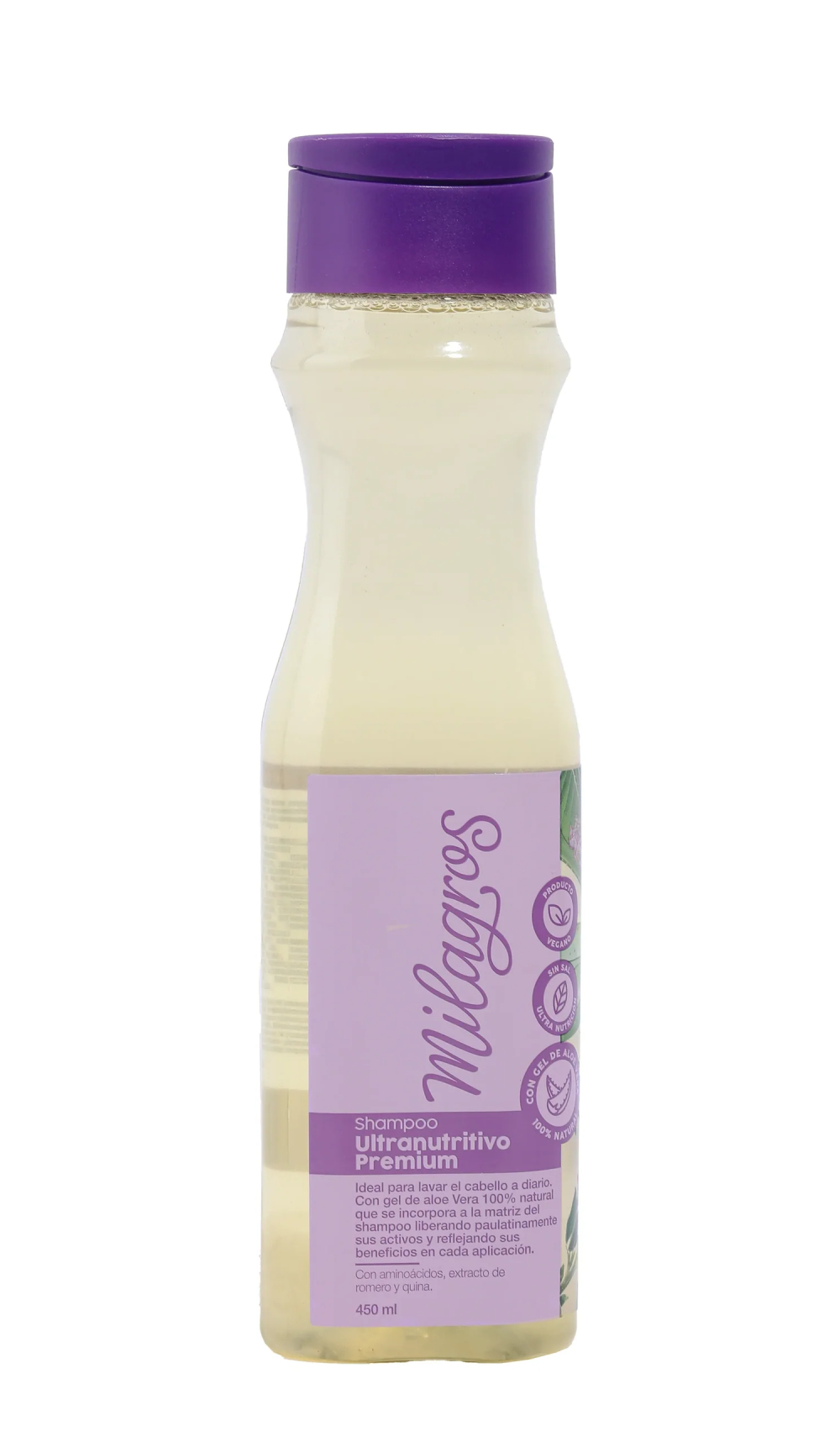 MILAGROS SHAMPOO ULTRANUTRITIVO PREMIUM 450ML
