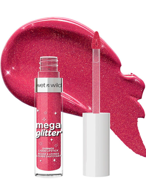 WET N WILD MEGA GLITTER SHIMMER LIQUID LIPSTICK