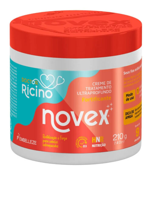 NOVEX CREMA DE TRATAMIENTO DE RICINO MINI DOCTOR 210G