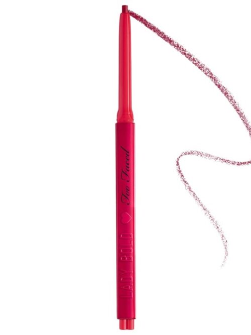 TOO FACED LADY BOLD WATERPROOF LÁPIZ DELINEADOR DE LABIOS 0.008 oz
