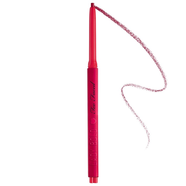 TOO FACED LADY BOLD WATERPROOF LÁPIZ DELINEADOR DE LABIOS 0.008 oz