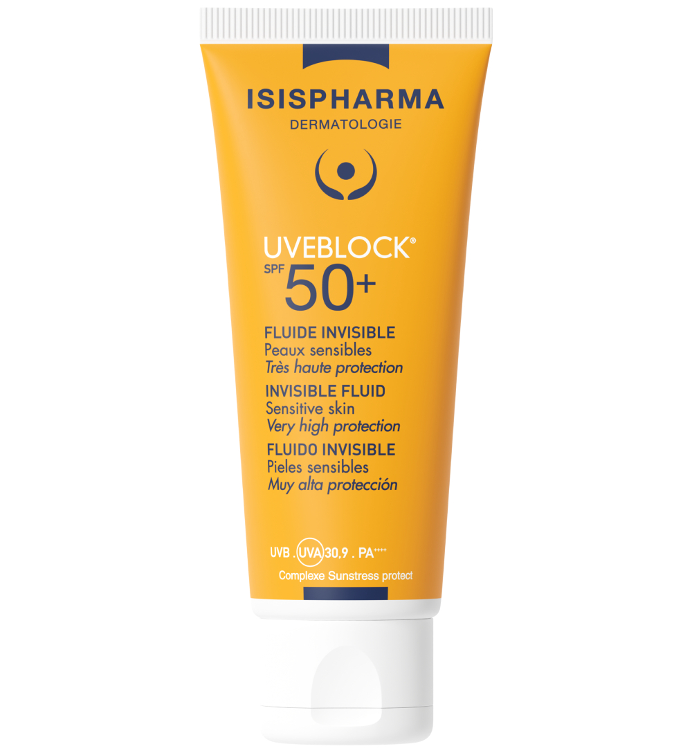 ISISPHARMA UVEBLOCK FLUIDO INVISIBLE FPS50+ 40ML