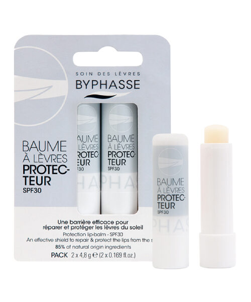BYPHASSE DUO DE BÁLSAMOS LABIALES HIDRATANTES CON SPF30