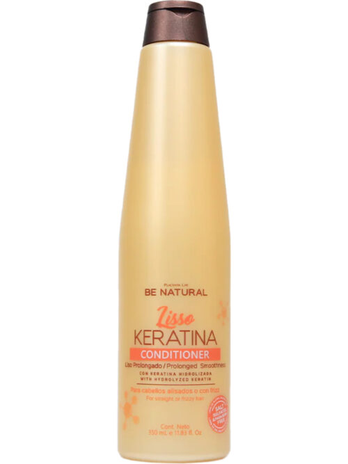 BE NATURAL LISSO KERATINA ACONDICIONADOR 350ML