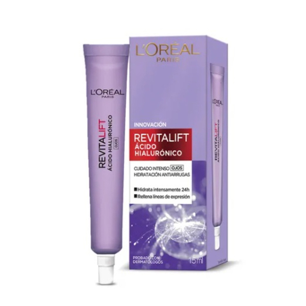 LOREAL CONTORNO DE OJOS CON ACIDO HIALURONICO