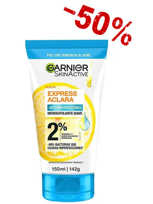 GARNIER SKINACTIVE EXPRESS ANTI-IMPERFECCIONES 150ML