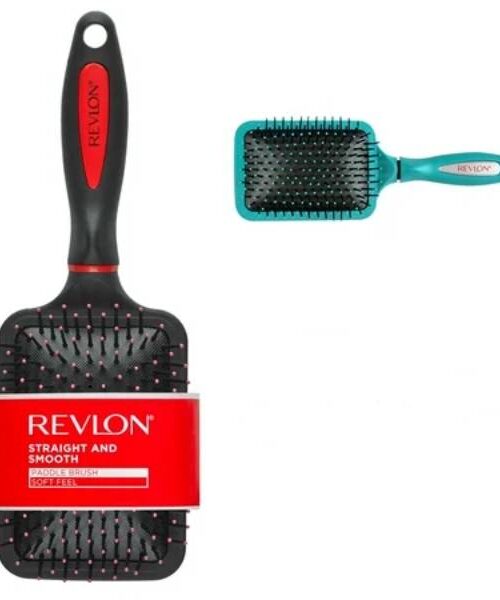 REVLON CEPILLO DE PALETA RECTO Y SUAVE PEINAR Y SECAR