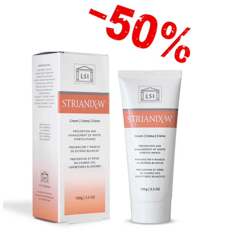 LSI STRIANIX-W CREMA BLANQUEADORA PARA ESTRÍAS 100G