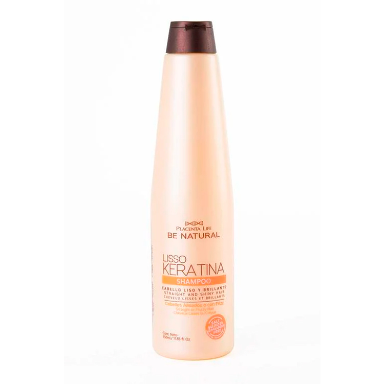 BE NATURAL LISSO KERATINA SHAMPOO 350ML