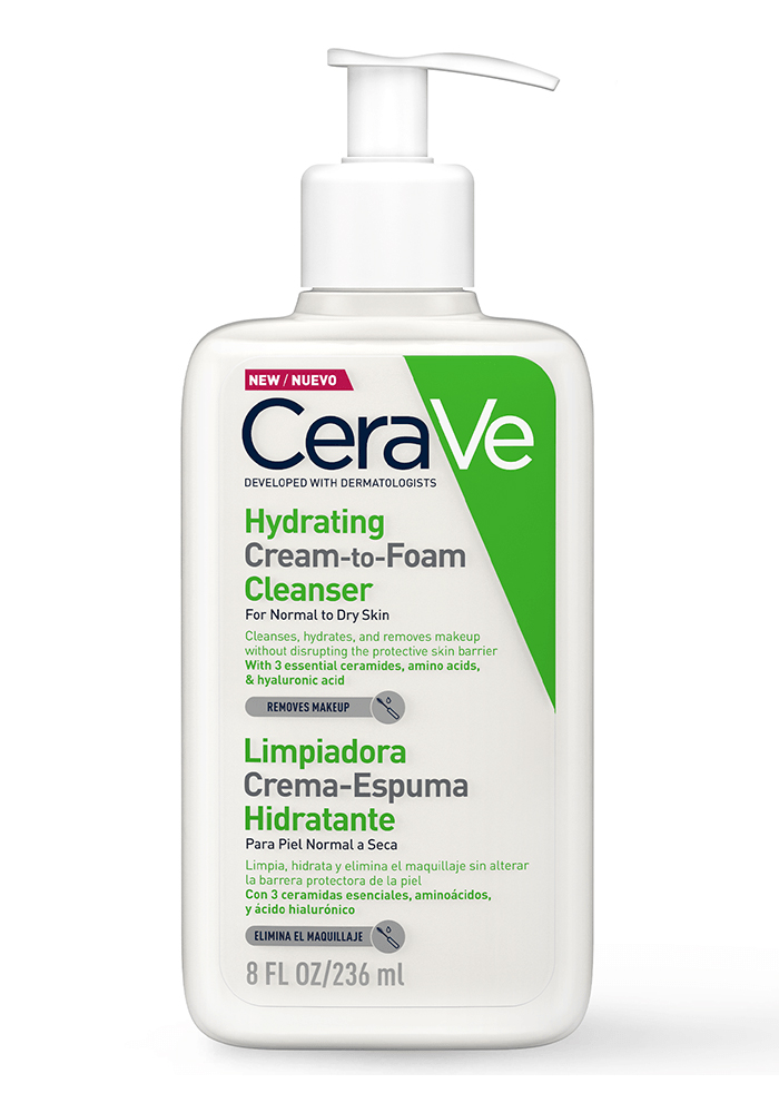 CERAVE LIMPIADORA CREMA ESPUMA HIDRATANTE 236ML