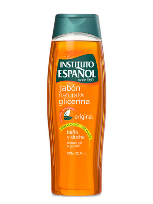 INSTITUTO ESPAÑOL JABÓN NATURAL GLICERINA BAÑO DUCHA 750ML