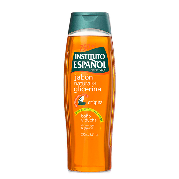 INSTITUTO ESPAÑOL JABÓN NATURAL GLICERINA BAÑO DUCHA 750ML
