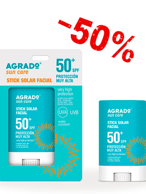 AGRADO STICK SOLAR FACIAL SPF50+ 15ML