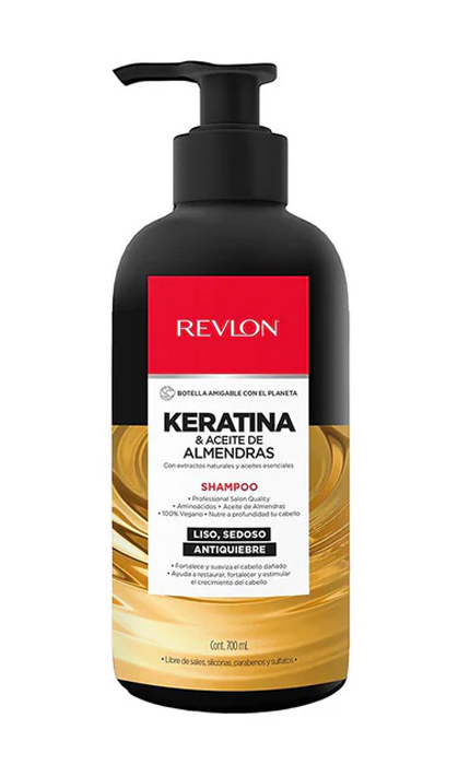 REVLON SHAMPOO KERATINA Y ACEITE DE ALMENDRAS 700ML