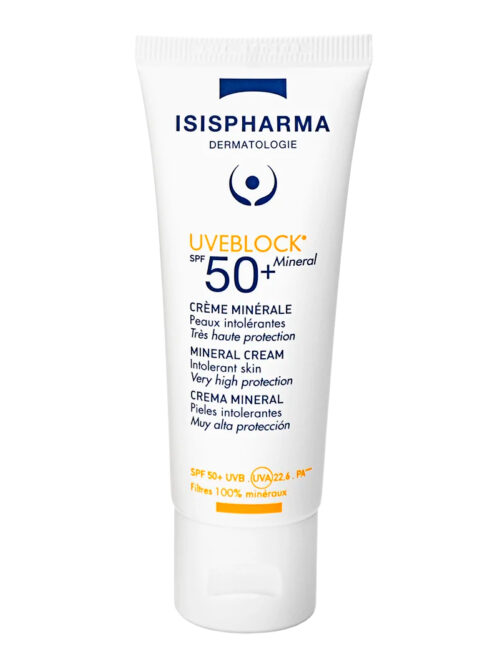 ISISPHARMA UVEBLOCK FPS50+ MINERAL INVISIBLE, PROTECTOR SOLAR 40ML