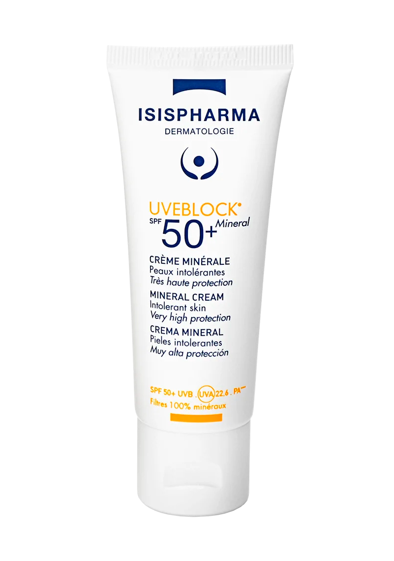 ISISPHARMA UVEBLOCK FPS50+ MINERAL INVISIBLE, PROTECTOR SOLAR 40ML