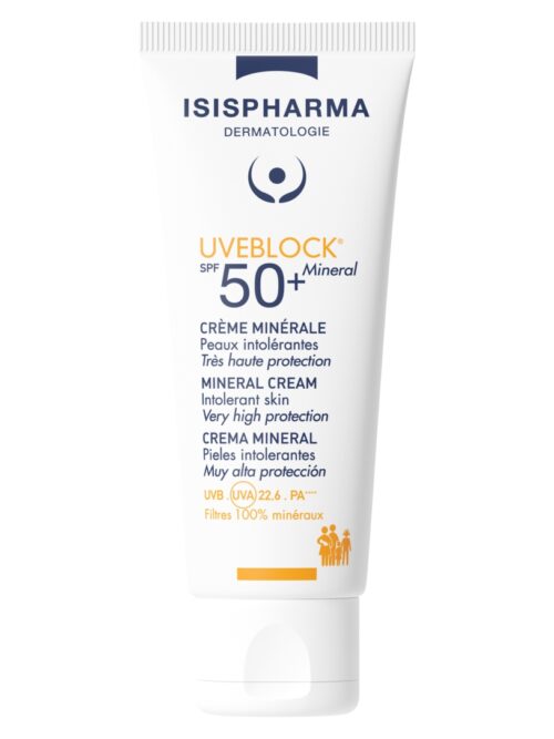 ISISPHARMA UVEBLOCK SPF50+ CREMA MINERAL CON COLOR 40ML