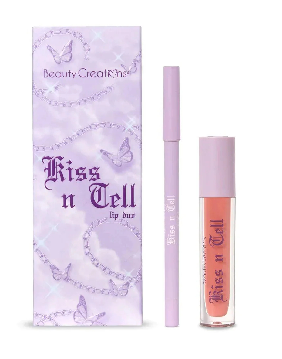 BEAUTY CREATIONS KISS N´TELL LIP DUO
