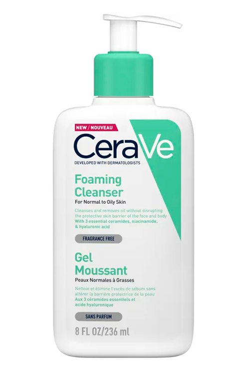 CERAVE GEL LIMPIADOR ESPUMOSO 236ML