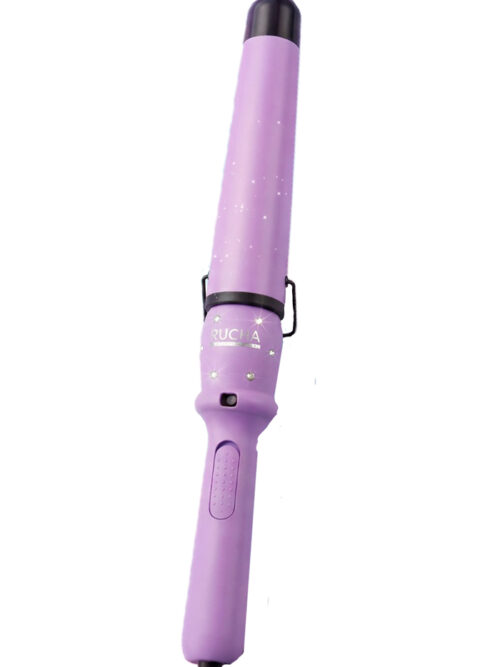RUCHA ONDULADOR GLOW UP LILA CÓNICO PROFESIONAL 25-38MM