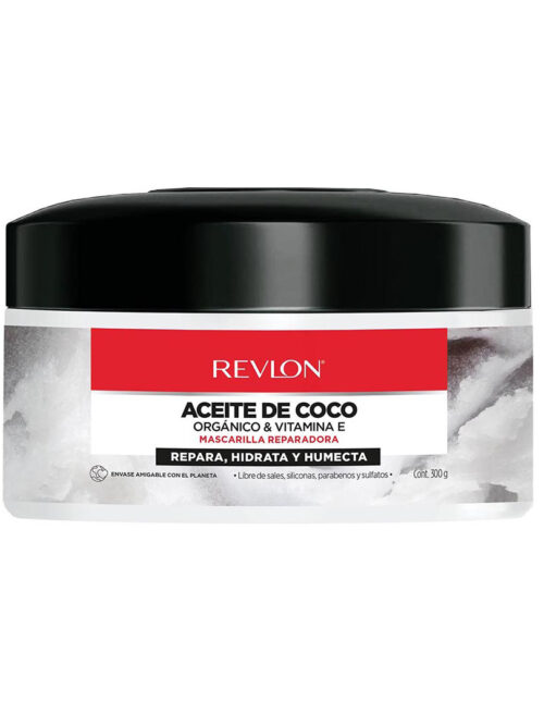 REVLON MASCARILLA CAPILAR ACEITE DE COCO ORGÁNICO Y VITAMINA E 300G