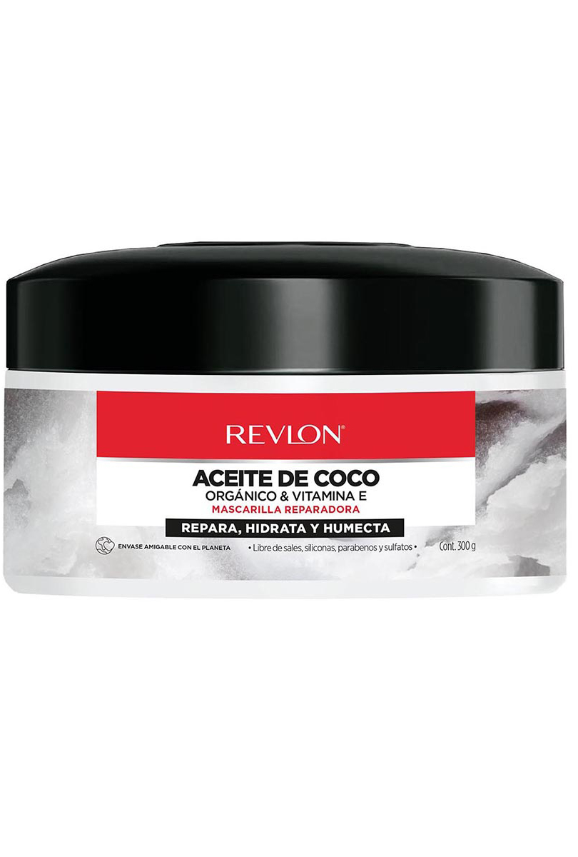 REVLON MASCARILLA CAPILAR ACEITE DE COCO ORGÁNICO Y VITAMINA E 300G