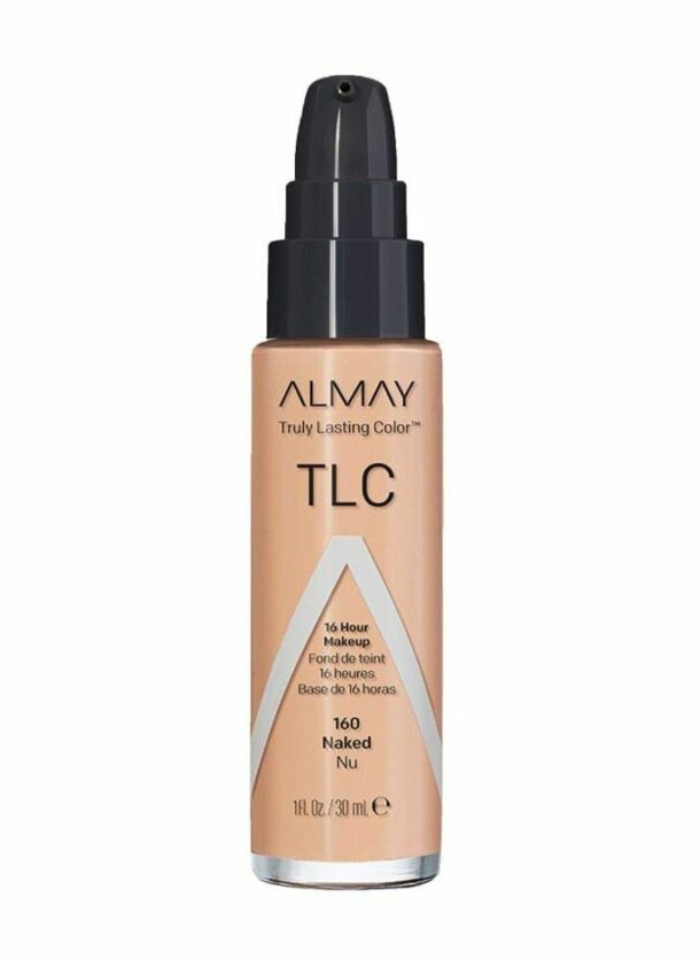 ALMAY TRULY LASTING COLOR FOUNDATION MAKEUP, NAKED 160