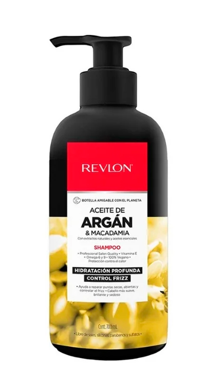 REVLON SHAMPOO ACEITE DE ÁRGAN Y MACADAMIA 700ML