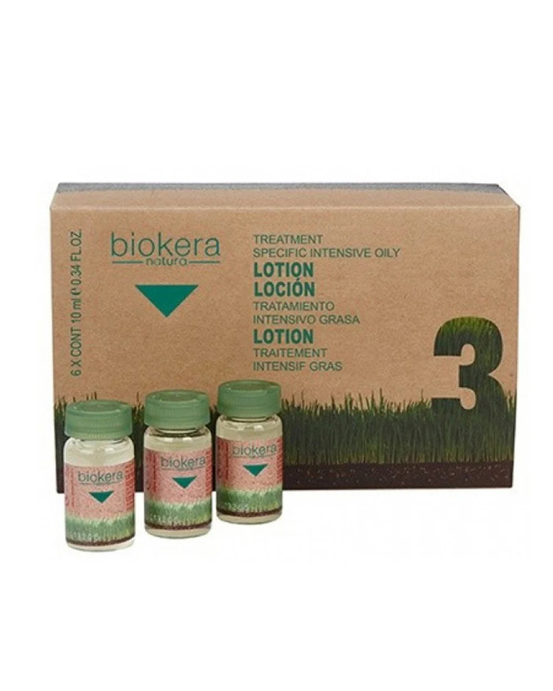 SALERM BIOKERA NATURA TRATAMIENTO INTENSIVO GRASA 6 X 10ML