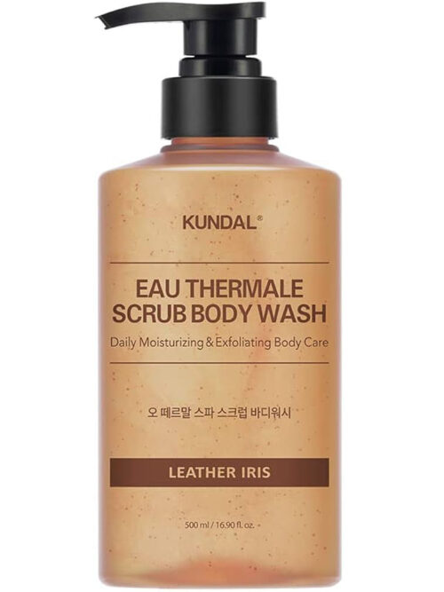 SCRUB BODY WASH LEATHER IRIS