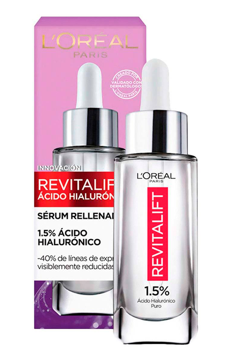 LOREAL PARIS SERUM RELLENADOR ACIDO HIALURONICO 30ML