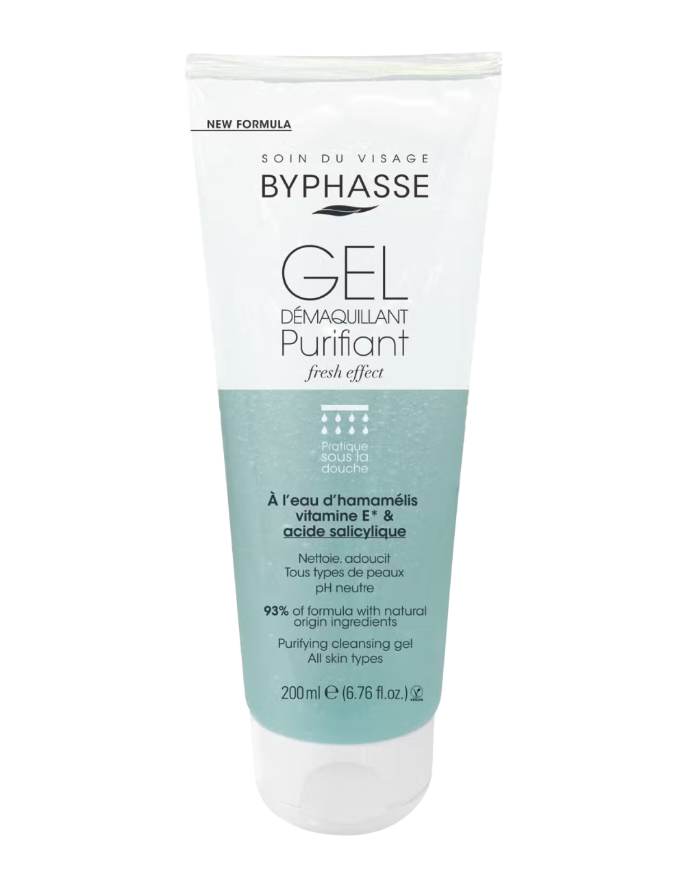BYPHASSE GEL DESMAQUILLANTE PURIFICANTE 200ML
