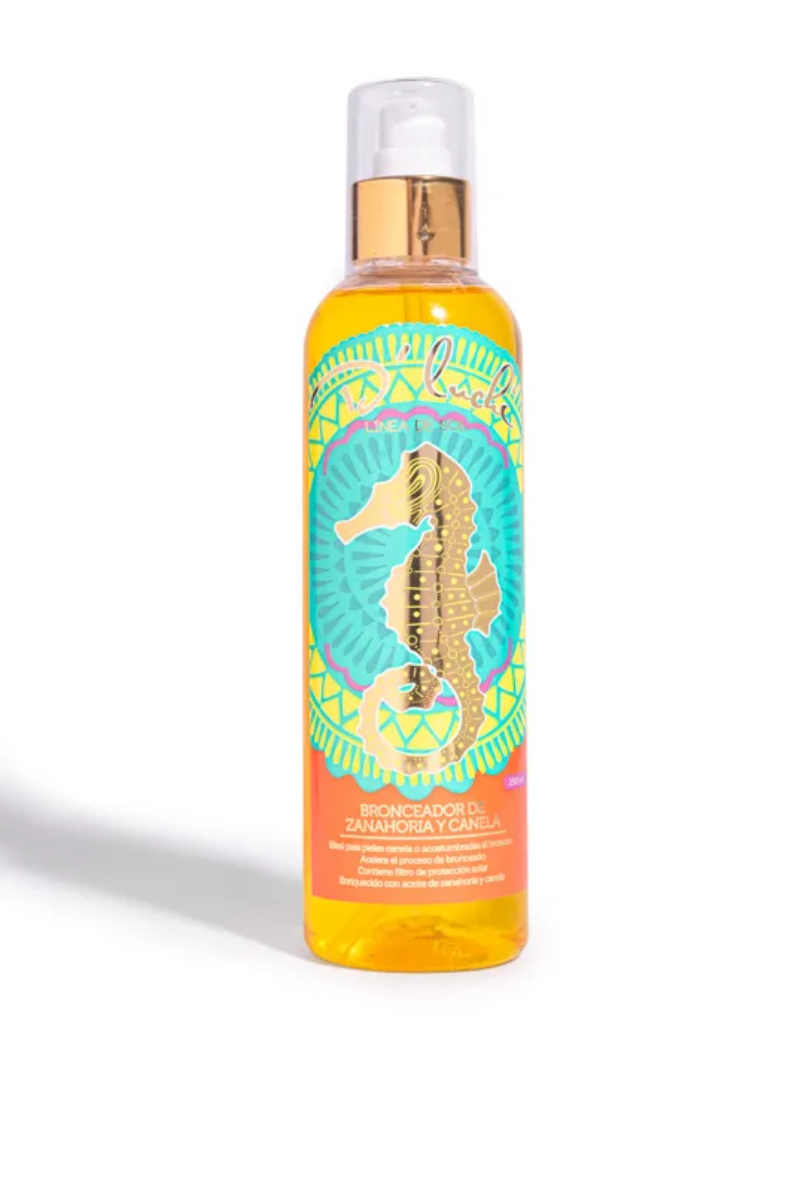 D'LUCHI BRONCEADOR DE ZANAHORIA Y CANELA 250ML