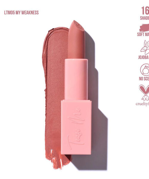 BEAUTY CREATIONS TEASE ME MATTE LIPSTICK - MY WEAKNESS LTM05