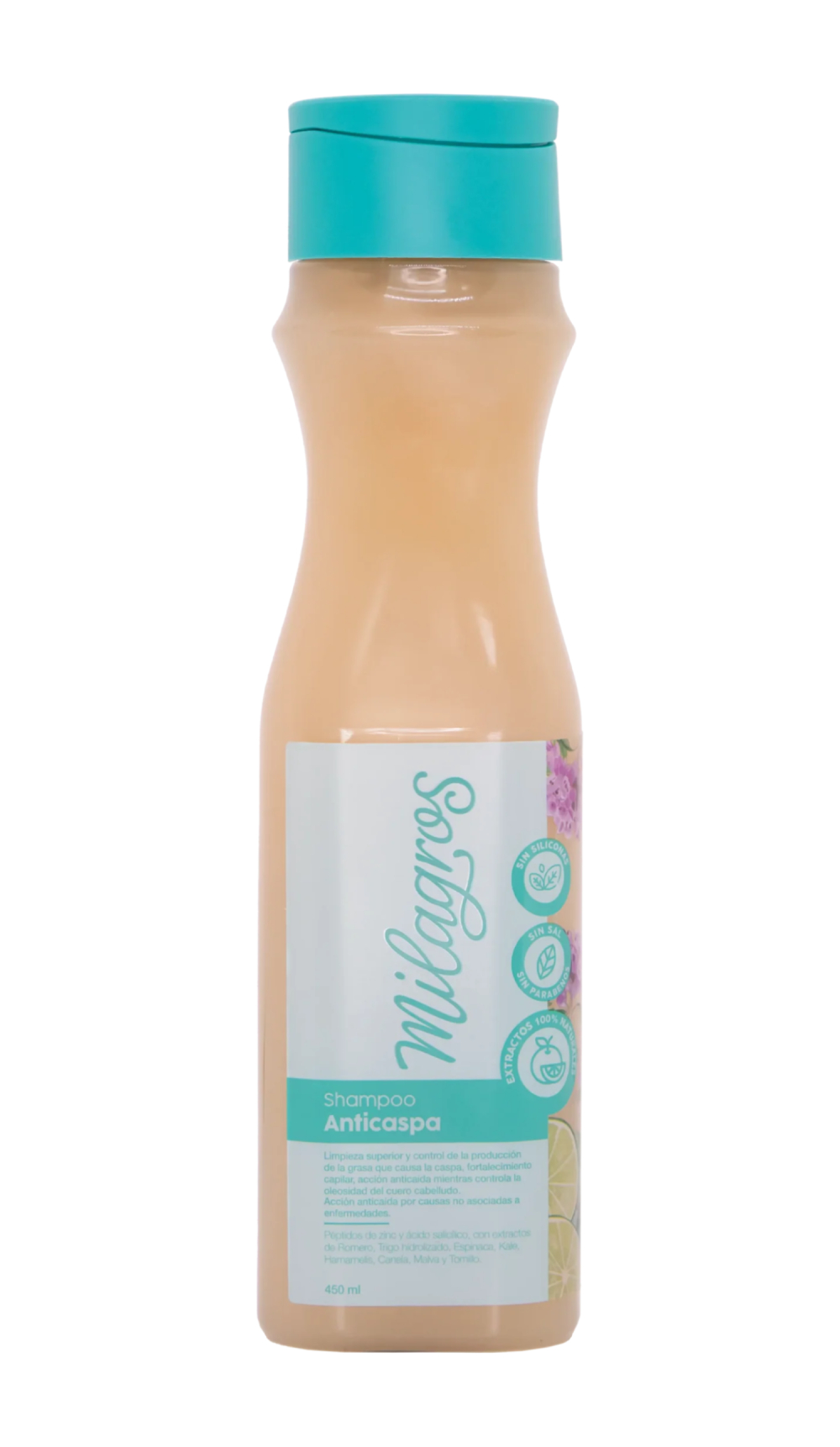 MILAGROS SHAMPOO ANTICASPA 450ML