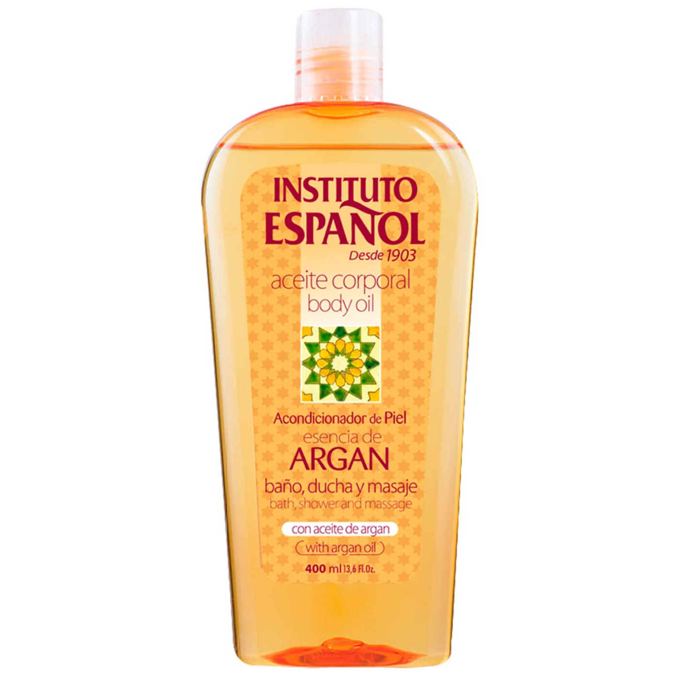 INSTITUTO ESPAÑOL ACEITE CORPORAL DE ARGÁN 400ML