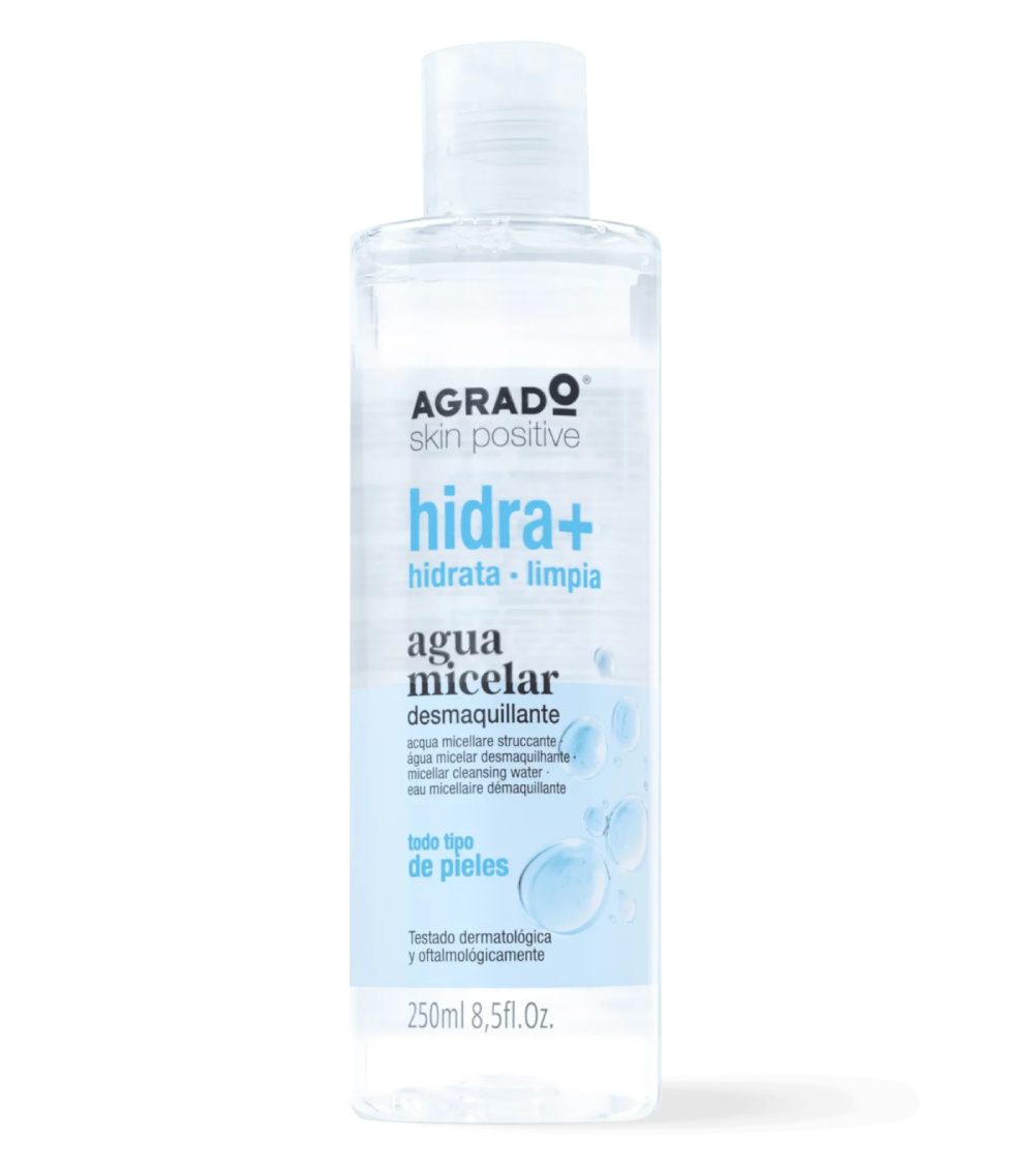 AGRADO AGUA MICELAR DESMAQUILLANTE 250ML