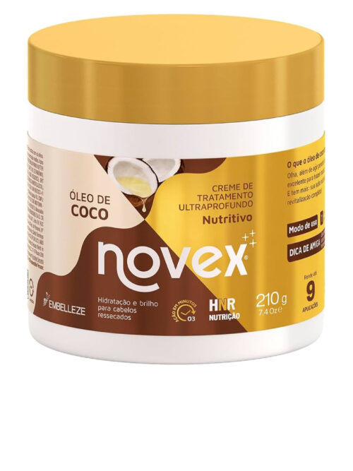 NOVEX CREMA DE TRATAMIENTO CON ACEITE DE COCO 210G