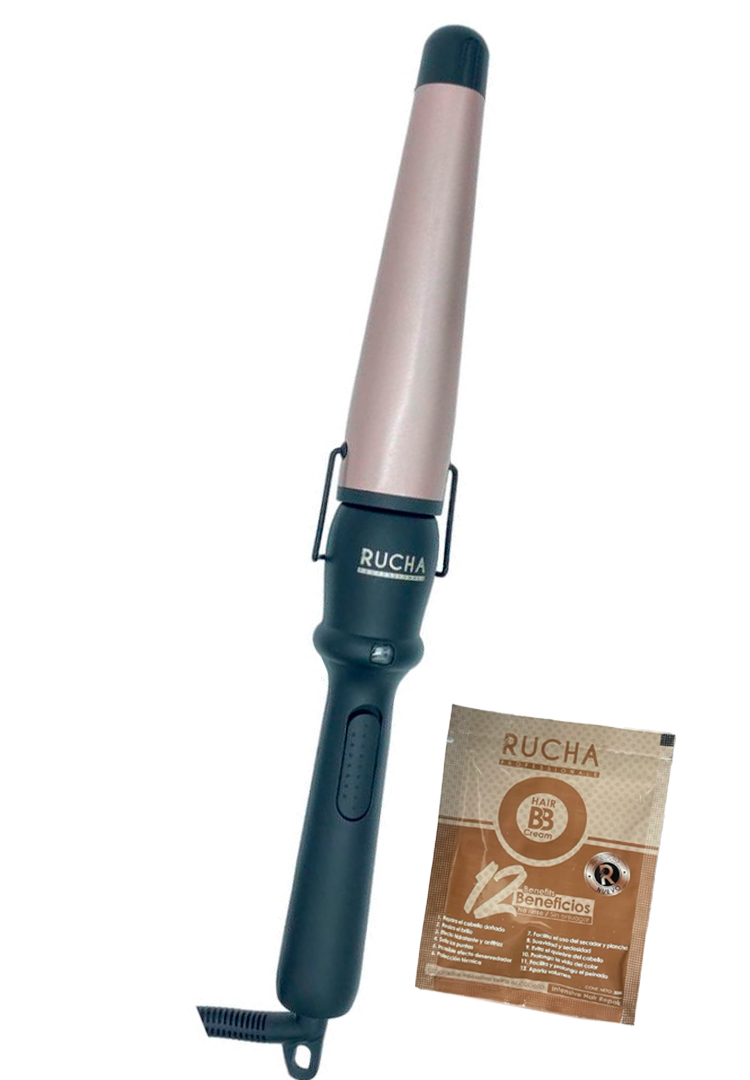RUCHA ONDULADOR TITANIUM TOURMALINE + OBSEQUIO 25-38MM