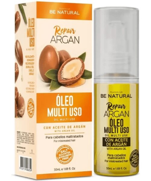 BE NATURAL ELIXIR MULTIUSOS REPAIR ARGÁN CABELLOS MALTRADOS 50ML