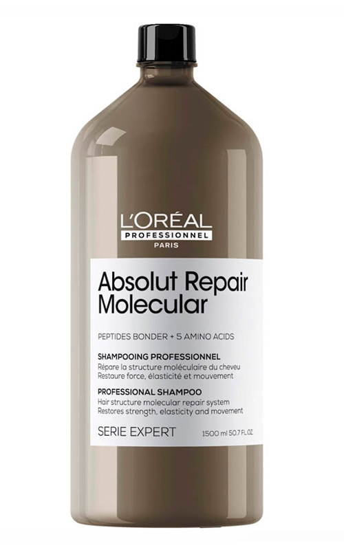 LOREAL PROFESSIONAL ABSOLUT REPAIR MOLECULAR SHAMPOO 1.5L