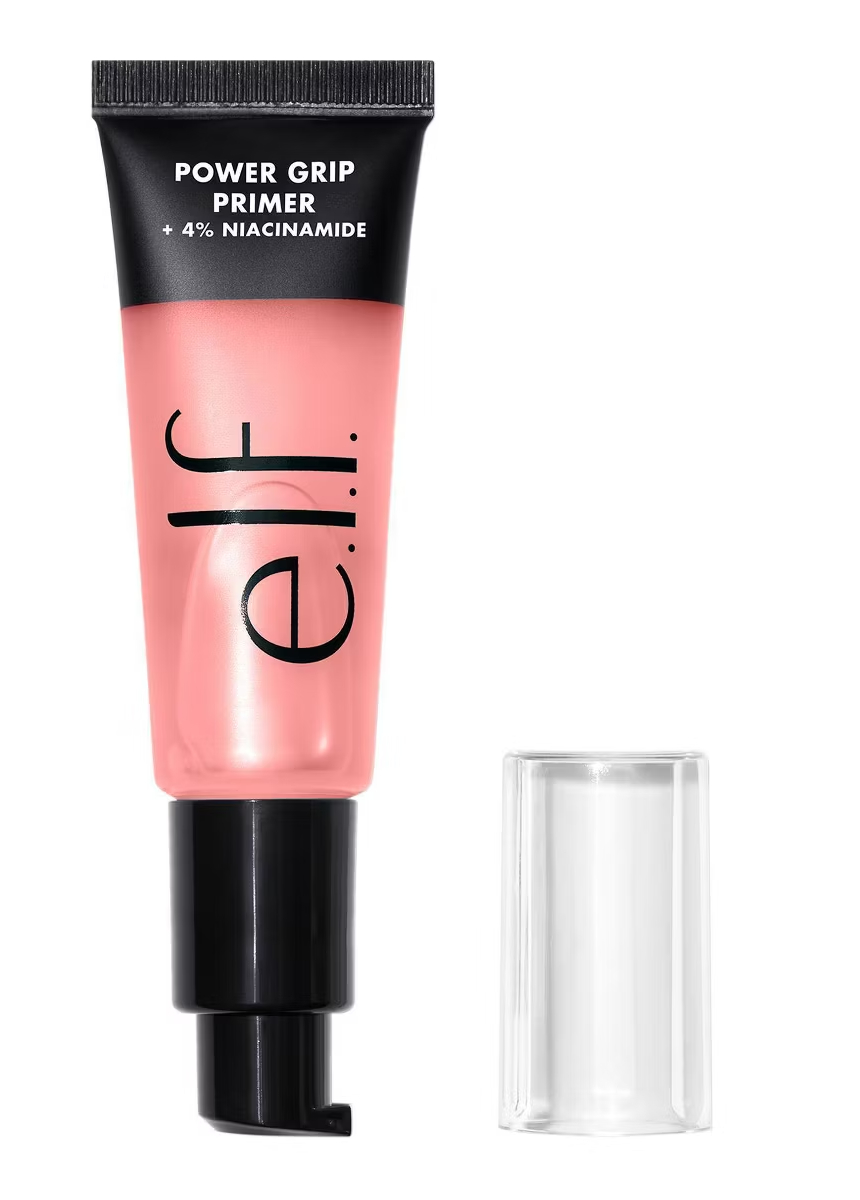 ELF POWER GRIP PRIMER + 4% DE NIACINAMIDA, BASE FACIAL HIDRATANTE A BASE DE GEL 24ML